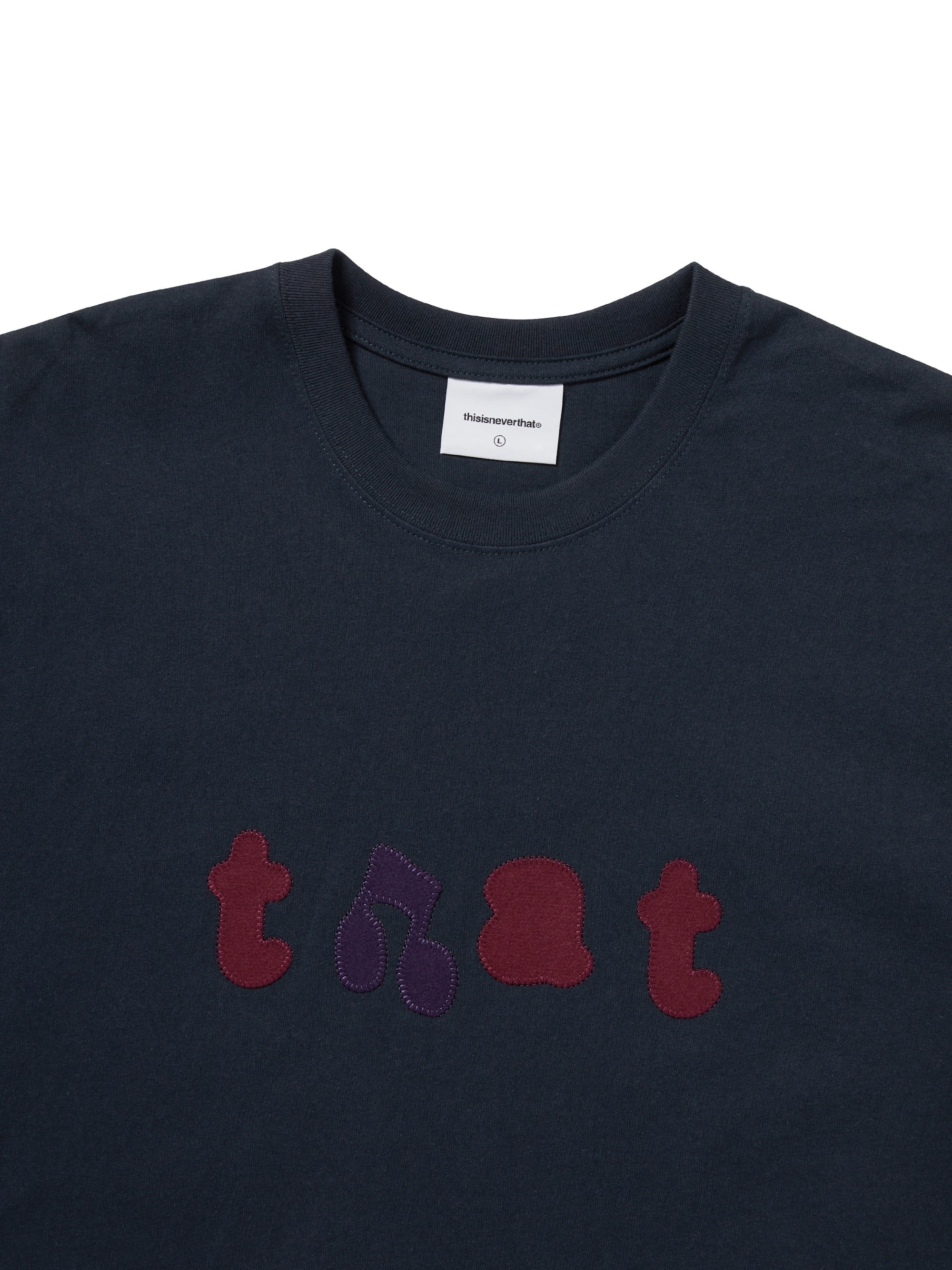 thisisneverthat - that Applique Tee (Navy) product image 2 | TRAB K-Fashion Australia