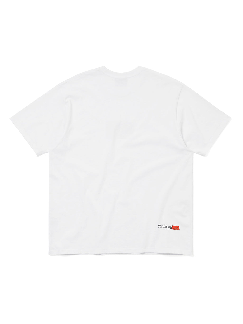 thisisneverthat - that Glitched Logo Tee (White) product image 3 | TRAB K-Fashion Australia