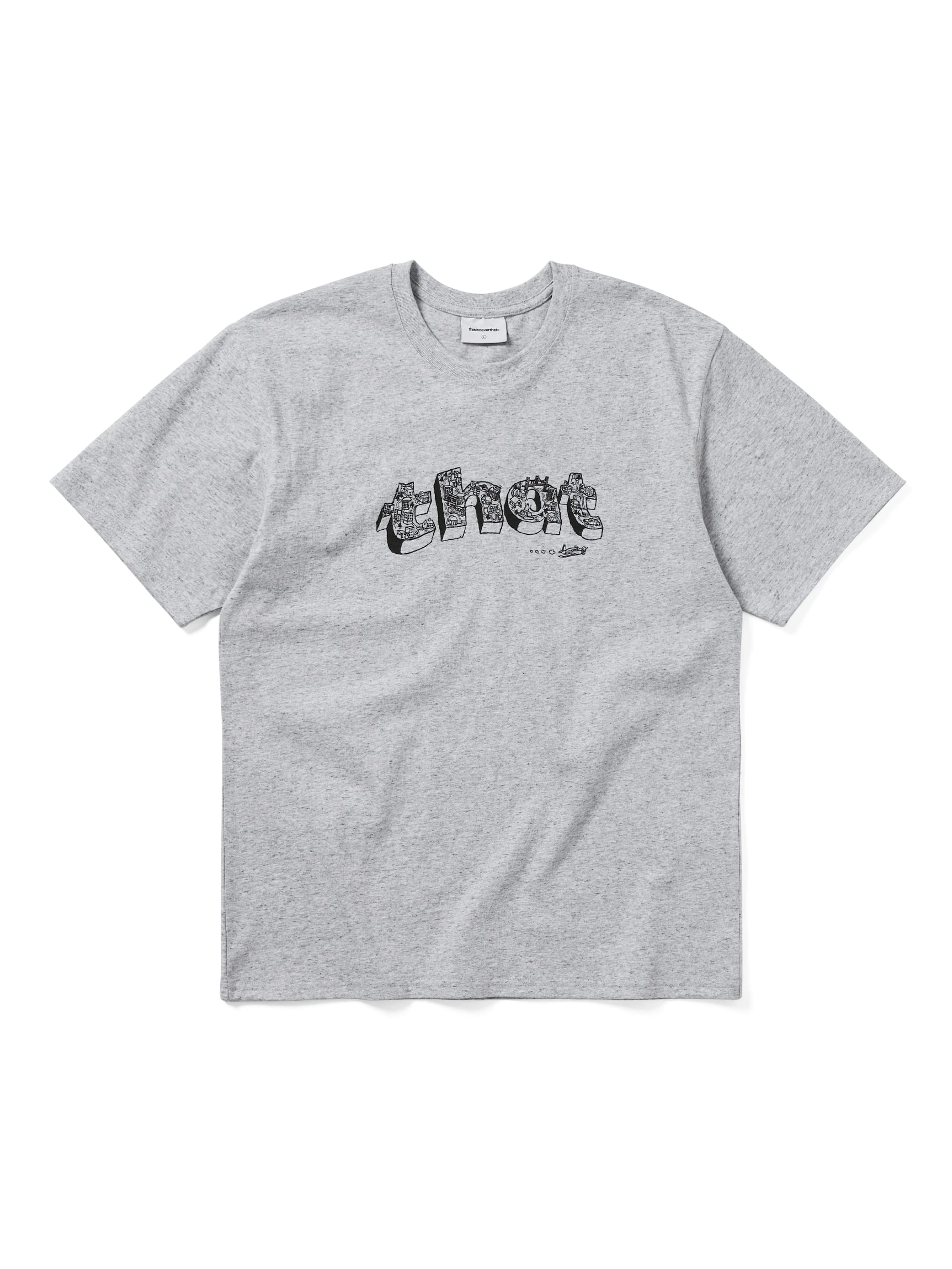 thisisneverthat - that Village Tee (Grey) product image 1 | TRAB K-Fashion Australia