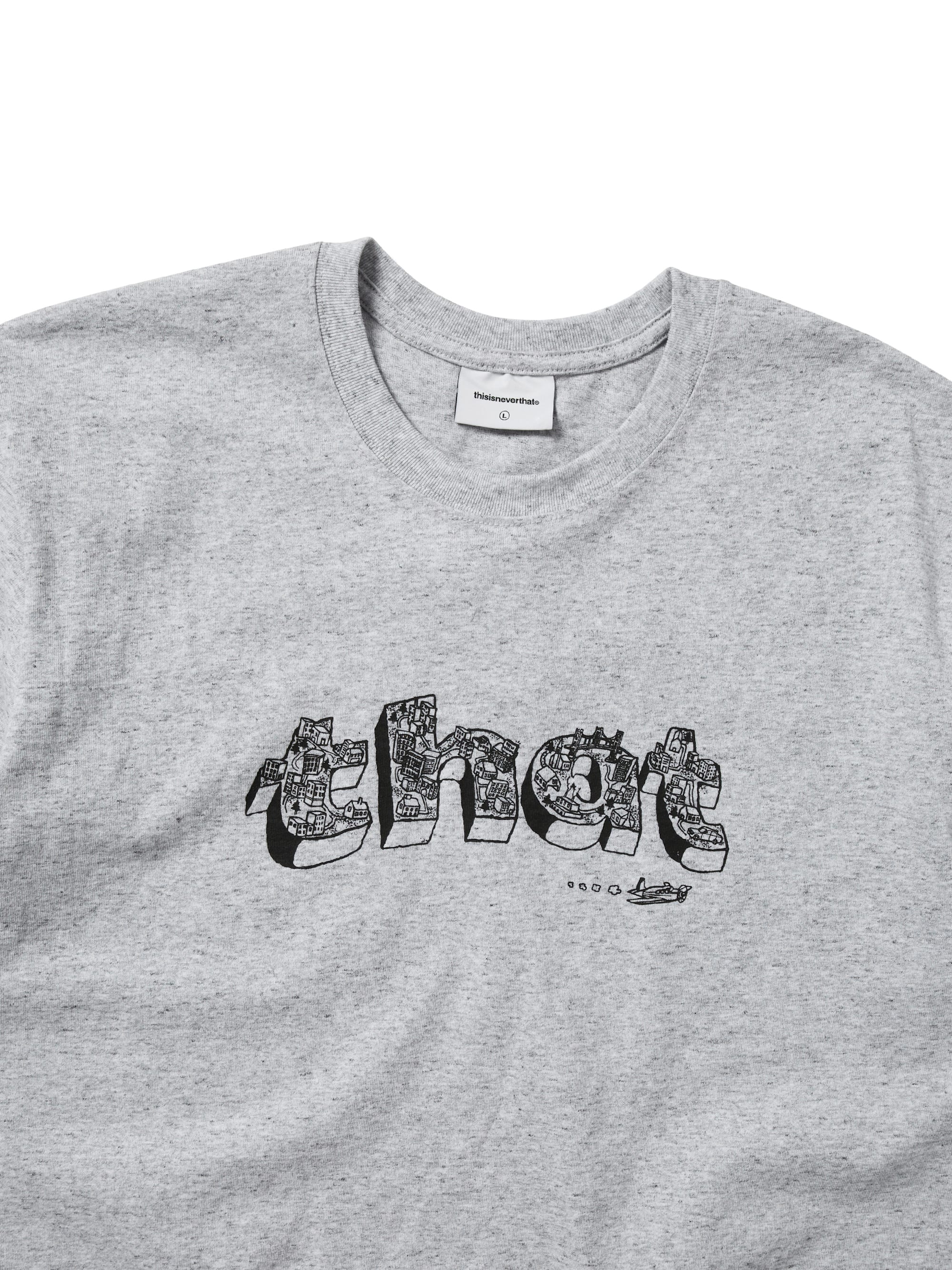 thisisneverthat - that Village Tee (Heather Grey) product image 2 | TRAB K-Fashion Australia