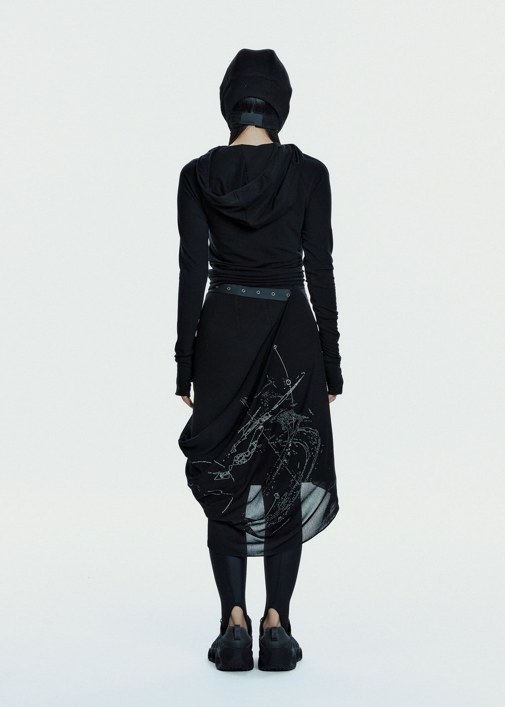 Hyein Seo - Beaded Aviator Hat (Black) product image 4 | TRAB K-Fashion Australia