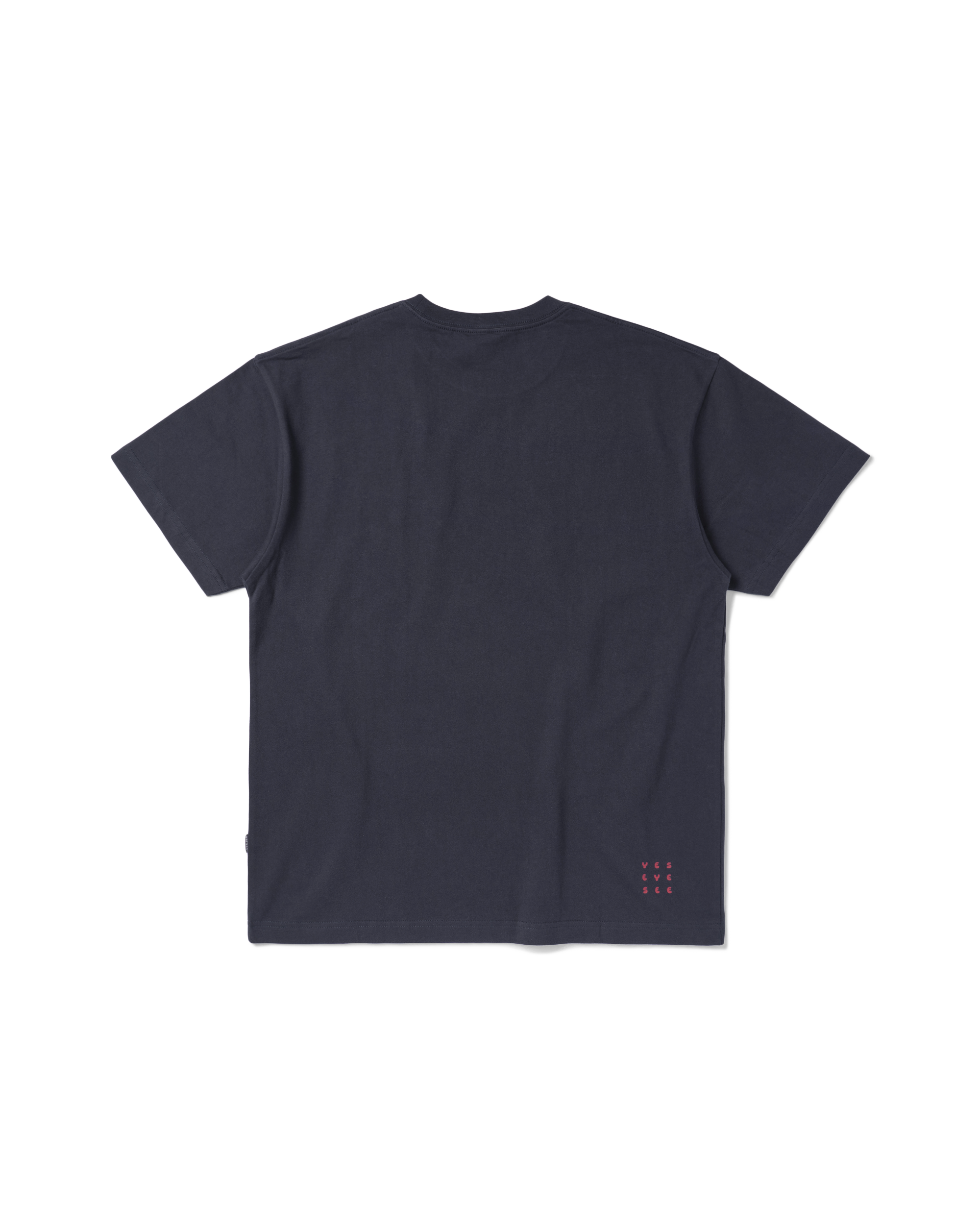 yeseyesee - Y.E.S Oval Logo Tee (Charcoal) product image 2 | TRAB K-Fashion Australia