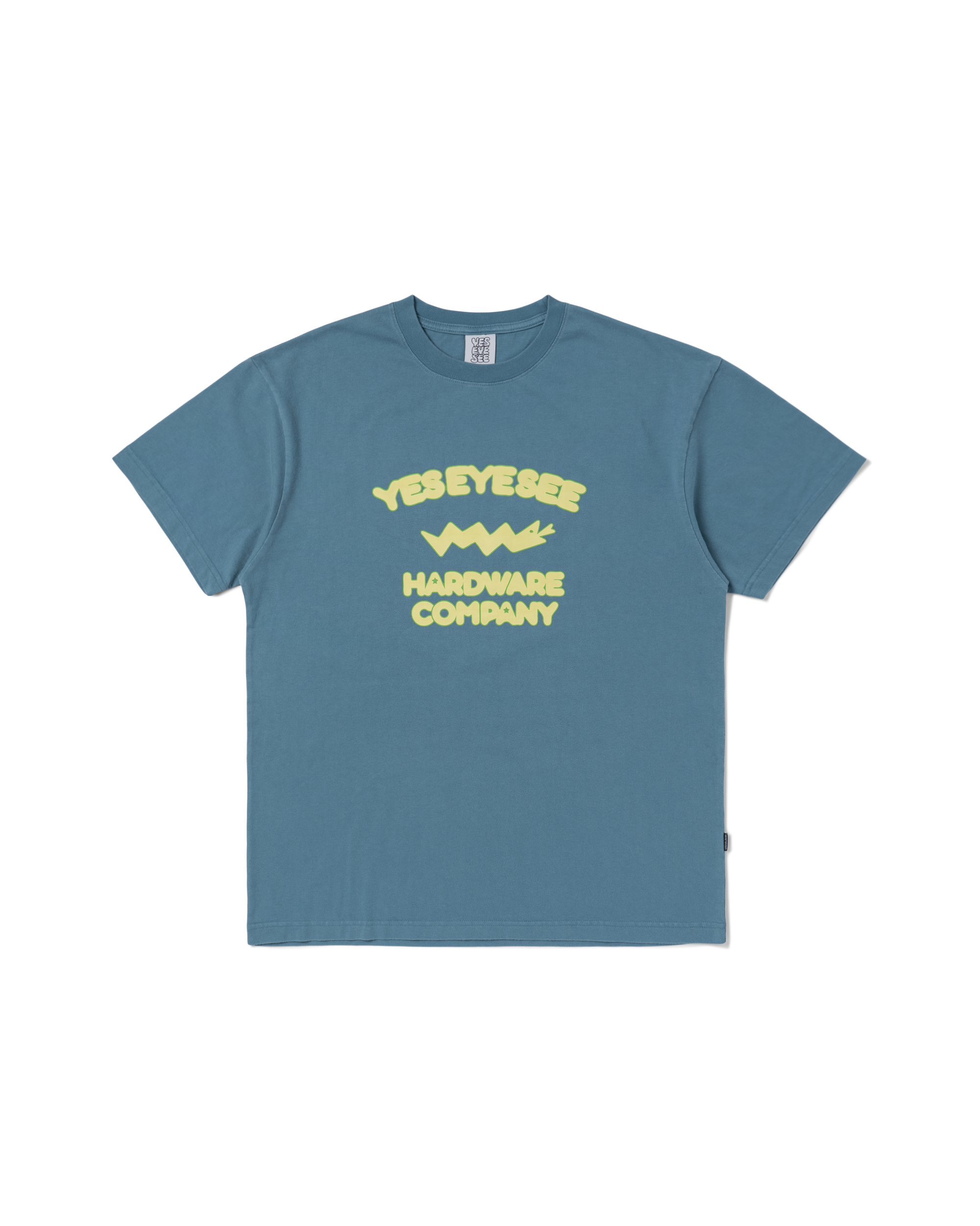 yeseyesee - SN Hardware Washed Tee (Sky Blue) product image 1 | TRAB K-Fashion Australia